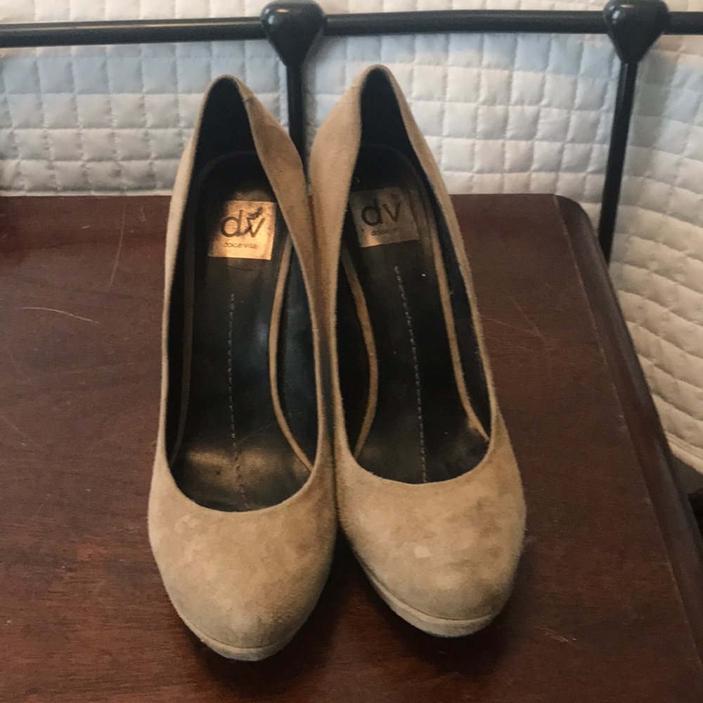 Suade size 8.5 heels
